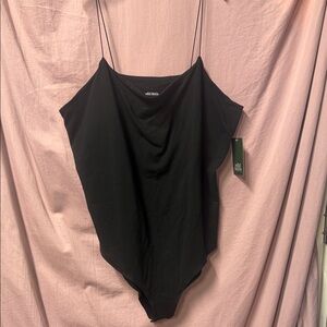 Black spaghetti strap Bodysuit 2XL new with tag